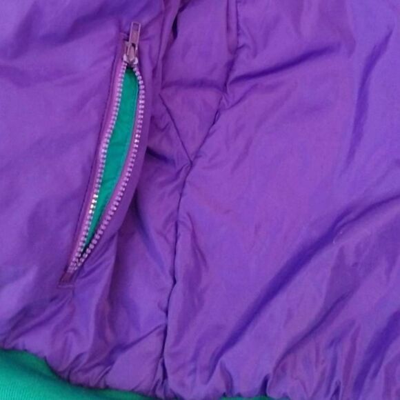 Columbia Reversible Spring & Fall Windbreaker Jacket SZ medium - Large Vintage - Picture 10 of 16